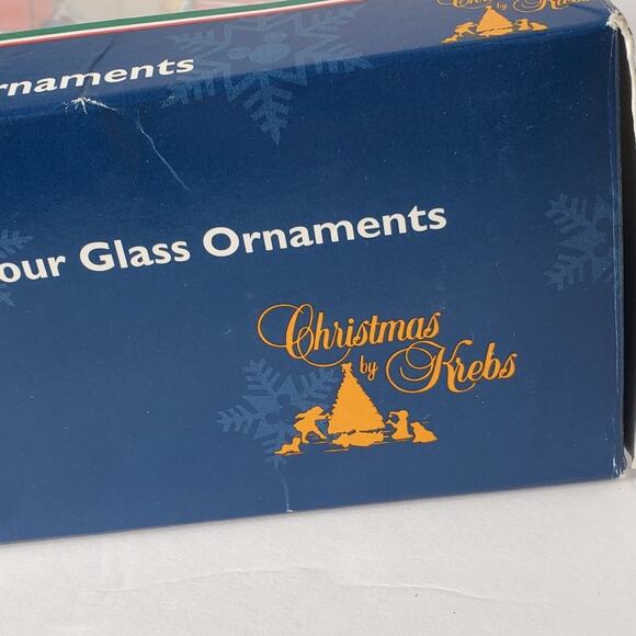 Vintage Mickey unlimited Krebs Mickey Glass Ornament Hand Painted Made in USA - Picture 4 of 11